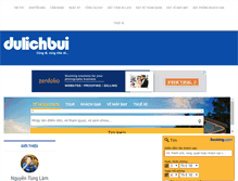 Tablet Screenshot of dulichbui.org